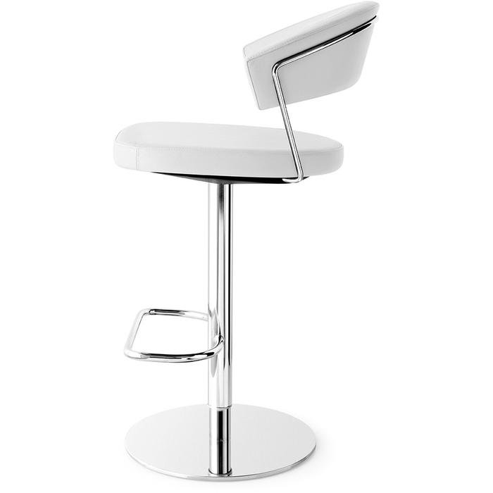 Calligaris New York Swivel Adjustable Height Bar Stool & Reviews Wayfair